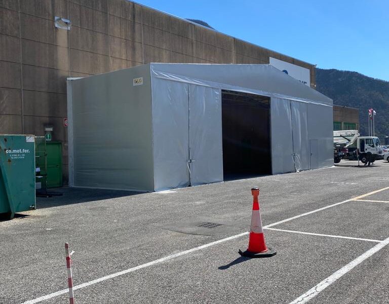 tunnel frontali in pvc - glg doors