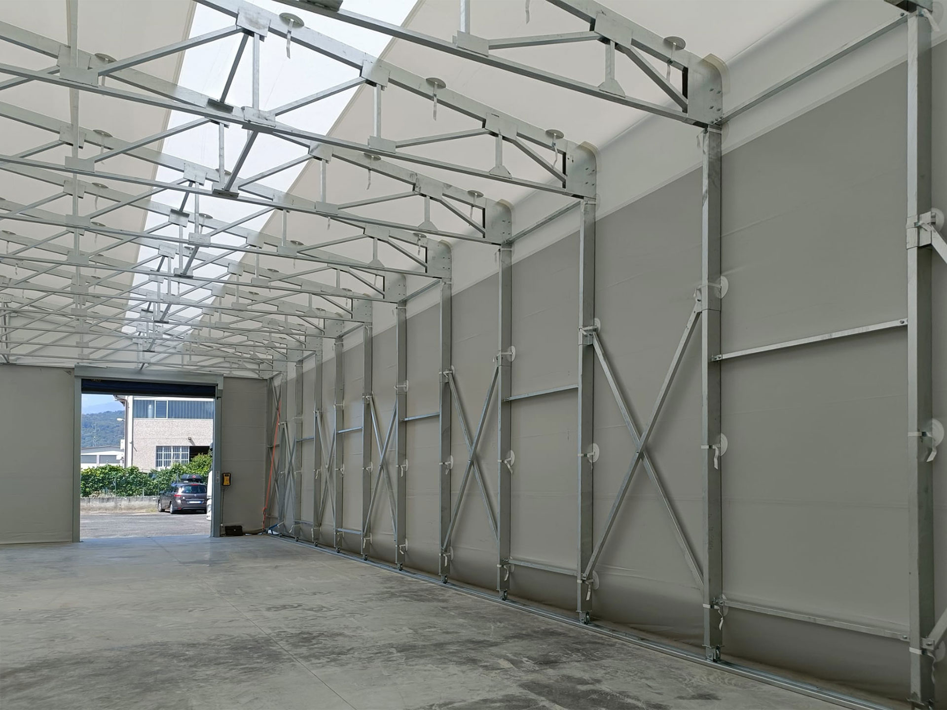 tunnel mobile in pvc