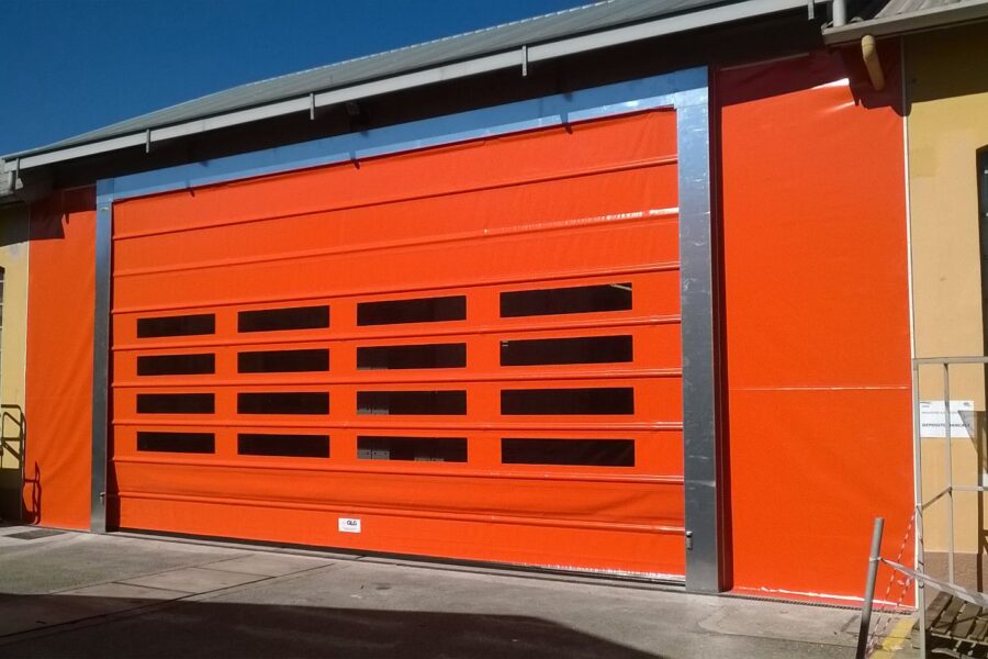 porte rapide impacchettamento per magazzini logistici