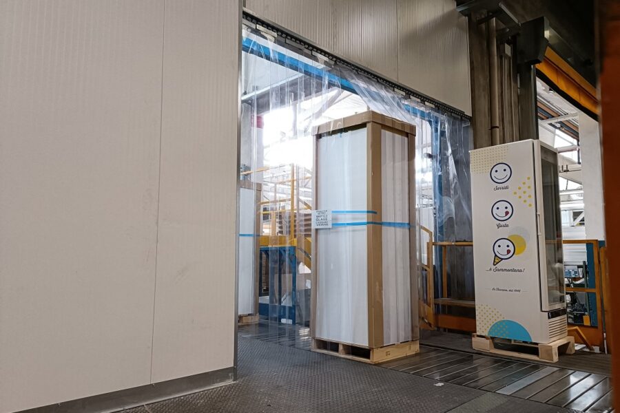 porte a strisce per catene di montaggio - glg doors