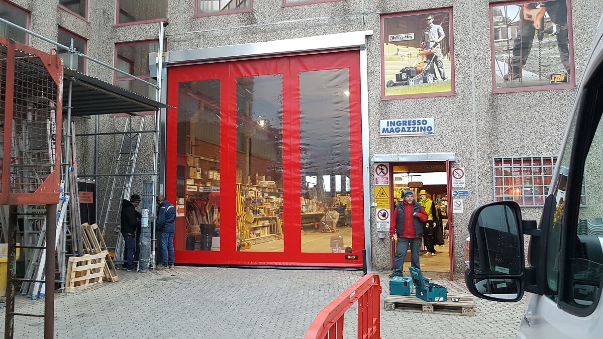 porte rapide autoriparabili per aziende edili