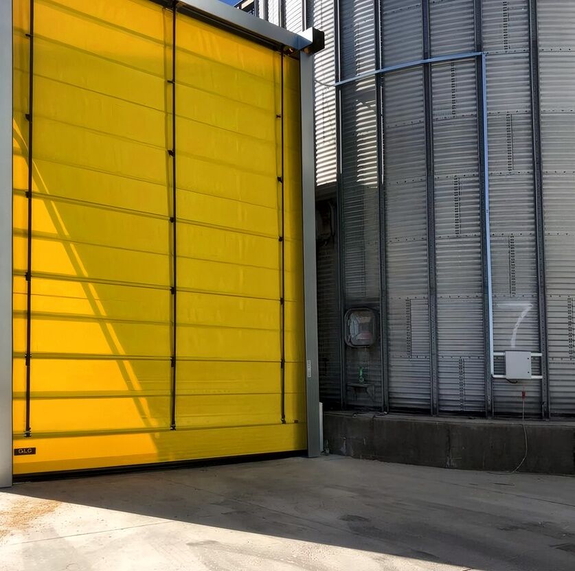 VertiGO porta rapida ad impacchettamento GLG Doors