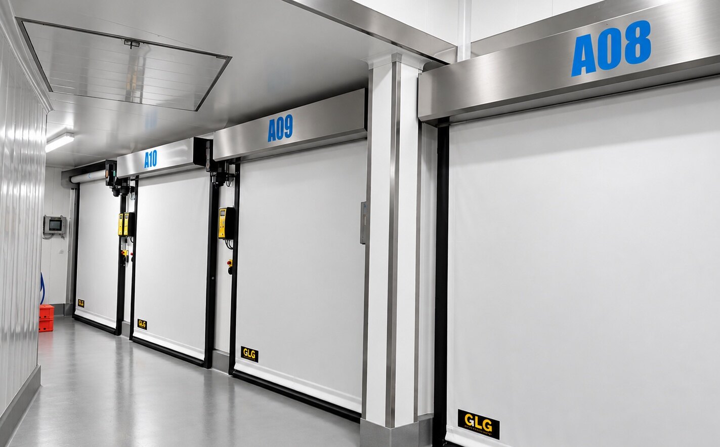ZipGO Food rapid door for food environments